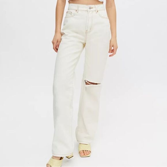 NEW BDG Ivory Loose Fit Jeans - Picture 1 of 5
